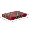 Hallmark Medium Gift Boxes with Lids (12 Shirt Boxes, 3 Designs: Buffalo Check, Red Plaid, Green Tartan) for Christmas, Holiday Parties, Hostess Gifts, Father’s Day(Plaid Boxes)