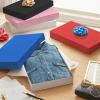 Hallmark Medium Gift Boxes with Lids (8 Shirt Boxes, 2 Each: Red, Pink, Blue, Black) for Birthdays, Baby Showers, Valentine’s Day, Mother’s Day, Father’s Day