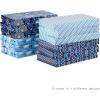 Hallmark Medium Holiday Gift Boxes with Lids (12 Shirt Boxes, 4 Designs: Snowflakes, Stripes, Sweater Pattern, Reindeer) for Christmas, Hanukkah, Holiday Parties, Hostess Gifts(1 Count (Pack of 12))