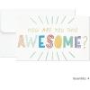 Hallmark Mini Blank Cards for Kids, Woo Hoo (12 Assorted 2.5″ x 3.5″ Lunch Box Cards, Encouragement Cards, Thank You Cards)