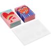 Hallmark Mini Valentine’s Day Treat Card Pockets for Kids, Hearts and Roller Skates (32 Mini Pocket Notes with Sticker Seals)(Hearts and Roller Skates)