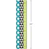 Hallmark Modern Wrapping Paper Rolls for Birthday, Graduation, Christmas, Gift Wrap Paper (Set of 3 Reversible Rolls: 75 sq. ft. ttl.) Black, White, Blue, Orange, Yellow & Green for All Occasions(Polka Dots  Triangles  Diamonds)