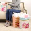 Hallmark Morgan Harper Nichols Gift Bag Bundle (2 Bags: 1 Medium 9″, 1 Large 13″) Pink, Peach, Green, Teal Floral for Birthdays, Mother’s Day, Graduations(Pink)