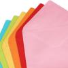 Hallmark Multicolor Bulk Envelope Assortment (100 Envelopes) Red, Orange, Yellow, Pink, Lime Green, Turquoise Blue