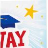 Hallmark Musical Graduation Card with Lights, Plays Celebration (Preschool, Kindergarten, 8th Grade, High School)(Musical Card with Lights  Plays Celebration)