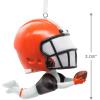 Hallmark NFL Baltimore Ravens Bouncing Buddy Christmas Ornament(Cleveland Browns Bouncing Buddy Diving)