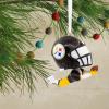 Hallmark NFL Baltimore Ravens Bouncing Buddy Christmas Ornament(Pittsburgh Steelers Bouncing Buddy Diving)