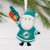 Hallmark NFL Indianapolis Colts Santa Fan Christmas Ornament, Gifts for Sports Fans