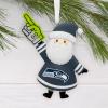 Hallmark NFL Las Vegas Raiders Santa Fan Christmas Ornament, Gifts for Sports Fans