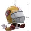 Hallmark NFL Seattle Seahawks Bouncing Buddy Christmas Ornament(San Francisco 49ers Bouncing Buddy Diving)