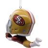 Hallmark NFL Seattle Seahawks Bouncing Buddy Christmas Ornament(San Francisco 49ers Bouncing Buddy Diving)