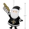 Hallmark NFL Seattle Seahawks Santa Fan Christmas Ornament, Gifts for Sports Fans