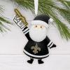 Hallmark NFL Seattle Seahawks Santa Fan Christmas Ornament, Gifts for Sports Fans
