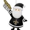 Hallmark NFL Seattle Seahawks Santa Fan Christmas Ornament, Gifts for Sports Fans