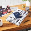 Hallmark Nightmare Before Christmas Flat Wrapping Paper Sheets with Cutlines on Reverse (12 Folded Sheets) for Christmas, Birthdays, Halloween(Wrapping Paper Sheets)