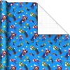 Hallmark Nintendo Super Mario Brothers Gift Bags (1 Large, 1 Extra Large) Luigi, Princess, Yoshi, Toad(Wrapping Paper)