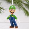 Hallmark Nintendo Super Mario Mini Christmas Ornaments, Shatterproof, Set of 6(Luigi)
