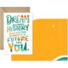 Hallmark Pack of 2 Greeting Cards (Mahogany Encouragement, Congratulations, Graduation)