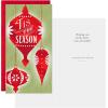 Hallmark Pack of Christmas Money or Gift Card Holders, ‘Tis the Season (10 Cards with Envelopes)(Tis the Season  10 Money Holders with Envelopes)