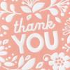 Hallmark Pack of Thank You Cards, Pink Rustic Flowers (20 Thank You Notes with Envelopes for Baby Showers, Weddings, All Occasion)(20 Count (Pack of 2))