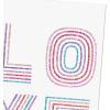 Hallmark Pack of Valentines Day Cards, Hearts and Flowers (10 Valentine’s Day Cards with Envelopes)(Glitter Love)