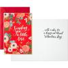 Hallmark Pack of Valentines Day Cards, Roses (6 Valentine’s Day Cards with Envelopes)(Blessed  6 Cards with Envelopes)