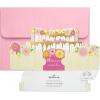 Hallmark Paper Wonder Birthday Pop Up Card For Women (Pink and Gold Birthday Cake), 799RZW1030(Pop Up  Pink and Gold Birthday Cake)