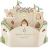 Hallmark Paper Wonder Disney Princess Pop Up Birthday Card for Kids (Ariel, Cinderella, Mulan, Jasmine, Belle, Tiana)(Castle Scene with Paper Princess Figures)