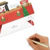 Hallmark Paper Wonder Displayable Musical Pop Up Christmas Card with Lights (Carolers)(Christmas Train  Moves and Plays Deck the Halls)