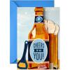Hallmark Paper Wonder Displayable Pop Up Birthday Card (Beer)(Multicolor)