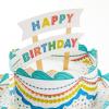 Hallmark Paper Wonder Displayable Pop Up Birthday Card (Birthday Cake)(Celebrating You Birthday Cake)