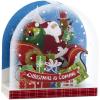 Hallmark Paper Wonder Displayable Pop Up Christmas Card (Christmas Tree)(Santa Claus Sleigh  Snow Globe Card With Envelope)