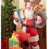 Hallmark Paper Wonder Displayable Pop Up Christmas Card (Christmas Tree)(Vintage Santa Claus)