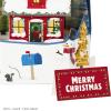 Hallmark Paper Wonder Displayable Pop Up Christmas Card (Ornament)(Santa’s Delivery Pop Up)