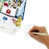 Hallmark Paper Wonder Displayable Pop Up Christmas Card (Ornament)(Santa’s Delivery Pop Up)