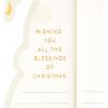 Hallmark Paper Wonder Displayable Pop Up Honeycomb Christmas Card (Angel)(Pop Up  Angel)