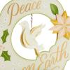 Hallmark Paper Wonder Displayable Pop Up Honeycomb Christmas Card (Angel)(Pop Up  Peace on Earth)