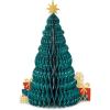 Hallmark Paper Wonder Displayable Pop Up Honeycomb Christmas Card (Red Truck)(Christmas Tree Honeycomb)