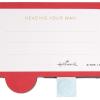Hallmark Paper Wonder Displayable Pop Up Honeycomb Christmas Card (Red Truck)(Red Truck Honeycomb)
