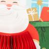 Hallmark Paper Wonder Displayable Pop Up Honeycomb Christmas Card (Santa Claus)(Honeycomb Santa Claus)