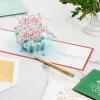 Hallmark Paper Wonder Displayable Religious Pop Up Christmas Card (Nativity Scene)(4 Assorted Pop Up Cards with Envelopes)
