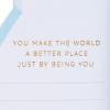 Hallmark Paper Wonder Frozen Disney Princess Pop Up Birthday Card (Honeycomb Elsa) for Birthdays, Encouragement, All Occasions(Light Blue)