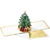 Hallmark Paper Wonder Mini Pop Up Christmas Cards (3 Cards with Envelopes: Red Truck, Cardinal, Merry and Bright)(Christmas Tree Pop Up)
