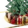 Hallmark Paper Wonder Mini Pop Up Christmas Cards (3 Cards with Envelopes: Red Truck, Cardinal, Merry and Bright)(Christmas Tree Pop Up)