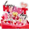 Hallmark Paper Wonder Musical 3D Pop-Up Valentine’s Day Card With Motion (Happy Heart Day)(Multi)