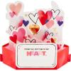 Hallmark Paper Wonder Musical 3D Pop-Up Valentine’s Day Card With Motion (Happy Heart Day)(Multi)