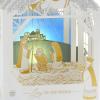 Hallmark Paper Wonder Musical Pop Up Christmas Card (Joy to the World) Angel and Nativity, Gold and White