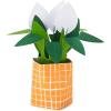 Hallmark Paper Wonder Pick-a-Title Customizable Pop-Up Card (Stars and Balloons) for Birthday, Congrats, Graduation(Peace Lily)