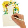Hallmark Paper Wonder Pick-a-Title Customizable Pop-Up Card (Stars and Balloons) for Birthday, Congrats, Graduation(Sunflower Bouquet)