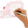 Hallmark Paper Wonder Pop Up Baby Shower Card for Girl (Nursery) Welcome New Baby Girl, Congratulations(Pink Balloons)